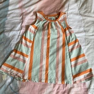 Tea Collection striped swing dress GUC